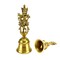 Brass Krishna Bell, Indian Pooja, Gopal Brass Bell, Puja Ghanti, Pooja Ghanti, Hindu Temple Bell, Indian Decor, Jingle, Diwali Puja, Mandir